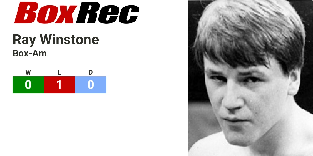 BoxRec: Ray Winstone