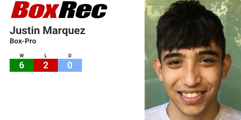 BoxRec: Justin Marquez