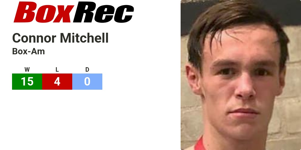 BoxRec: Connor Mitchell