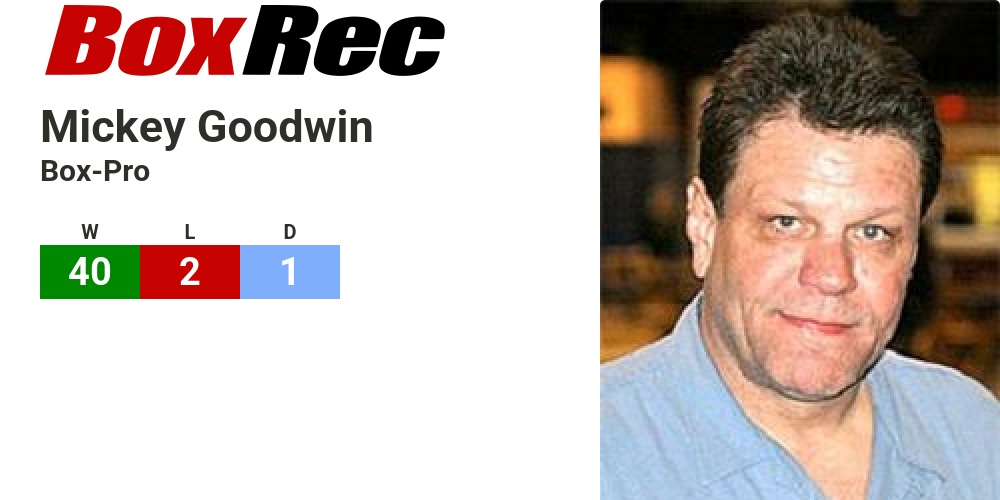 BoxRec: Mickey Goodwin