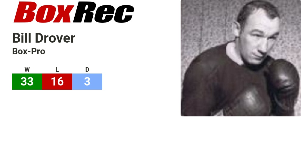 BoxRec: Bill Drover