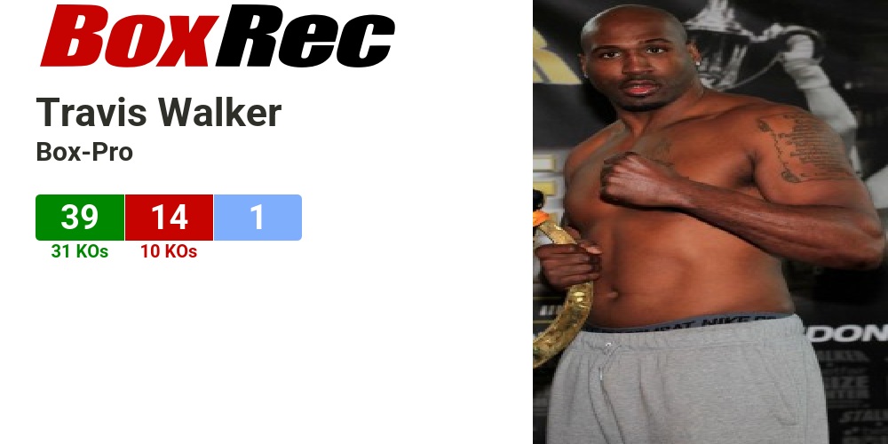 BoxRec: Travis Walker