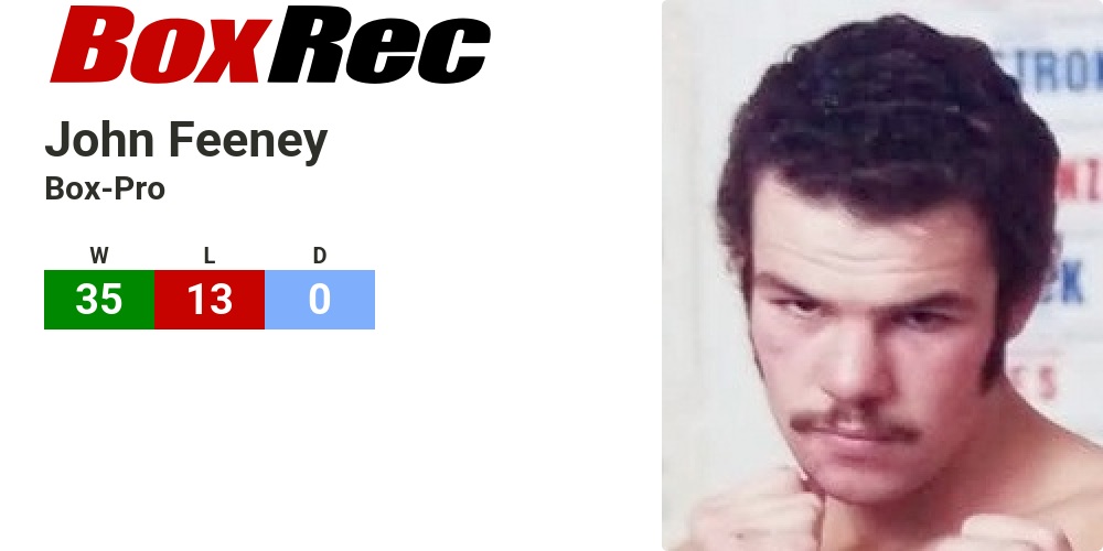 BoxRec: John Feeney