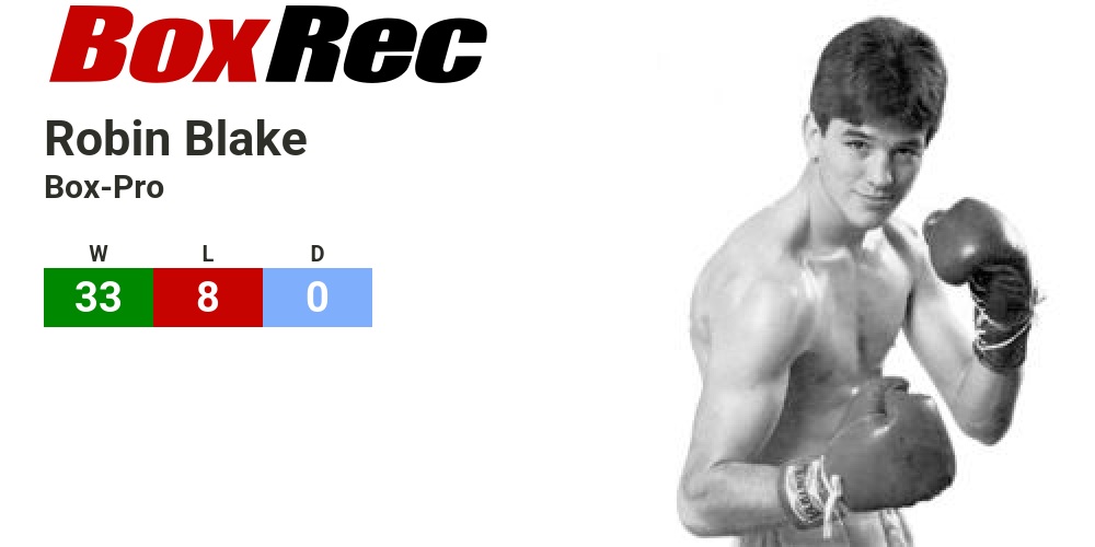 BoxRec: Robin Blake