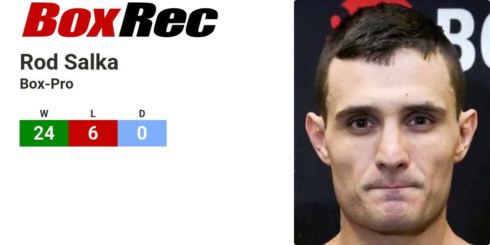 Rod Salker BoxRec: Rod Salka