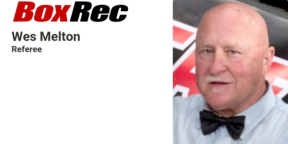 BoxRec: Wes Melton