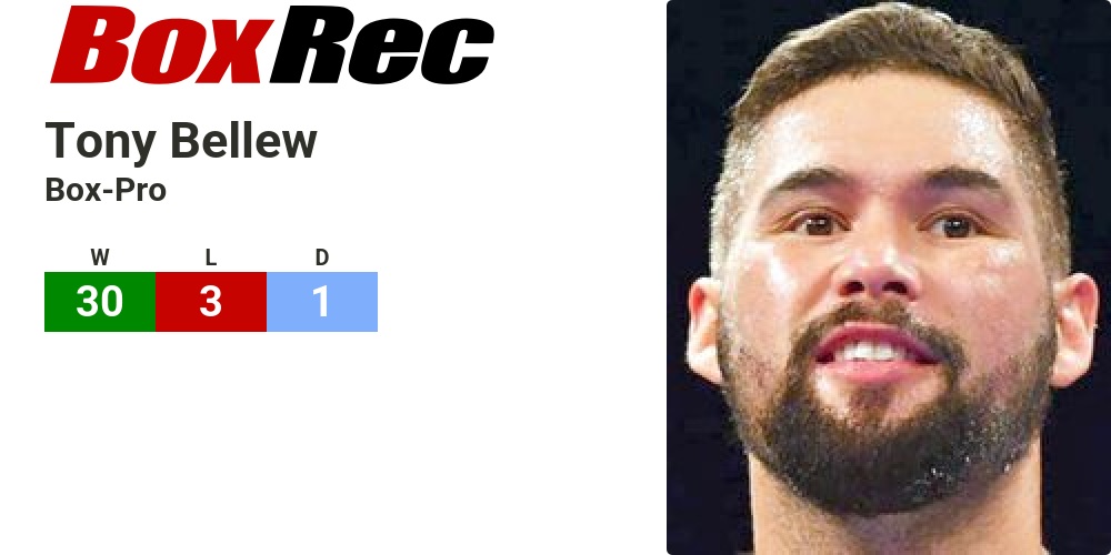 BoxRec: Tony Bellew