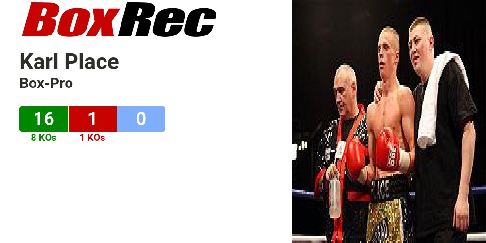 BoxRec: Karl Place