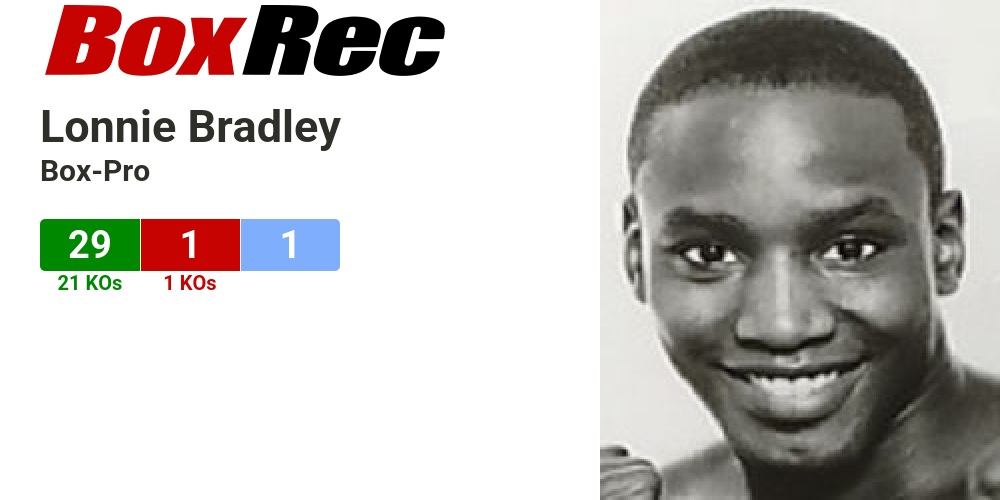 BoxRec Lonnie Bradley