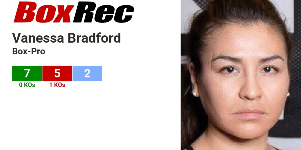 Boxrec Vanessa Bradford