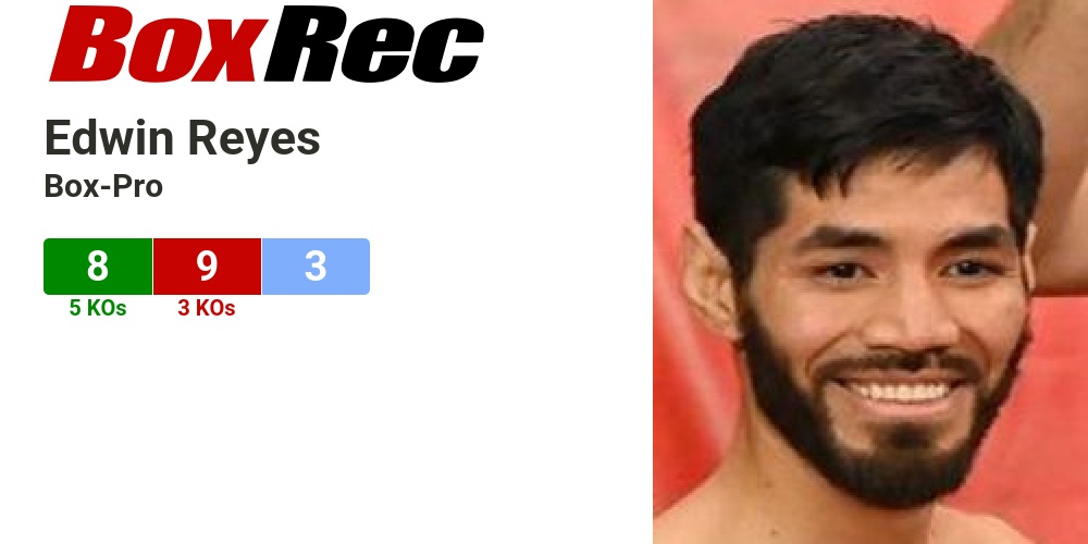 BoxRec: Edwin Reyes