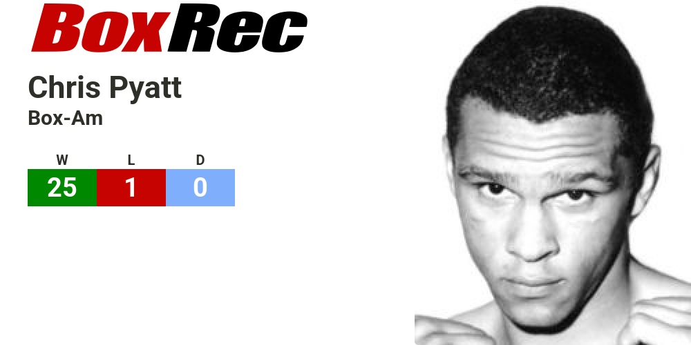 BoxRec: Chris Pyatt