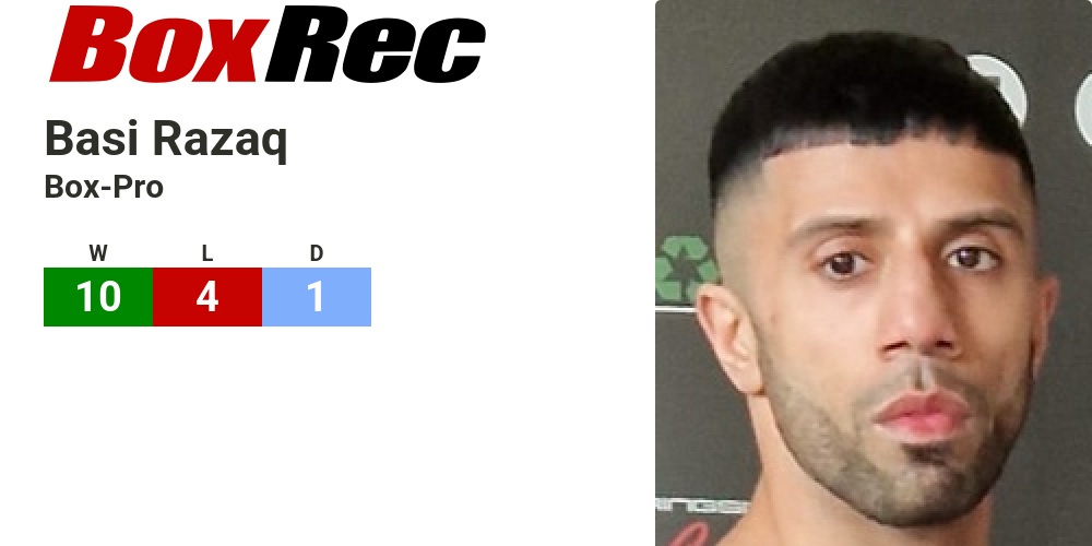 BoxRec: Basi Razaq