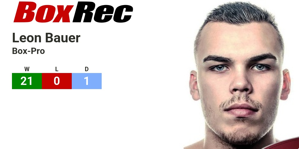 BoxRec: Leon Bauer