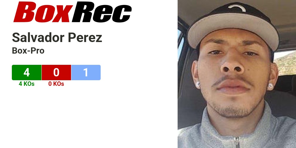 HAPPY STREETS SALVADOR PÉREZ ARROYO BoxRec: Salvador Perez