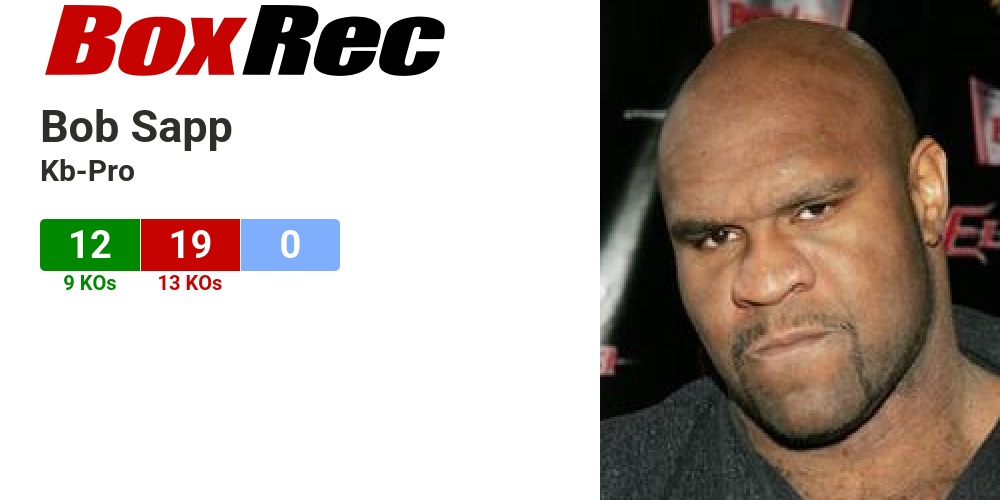 BoxRec: Bob Sapp