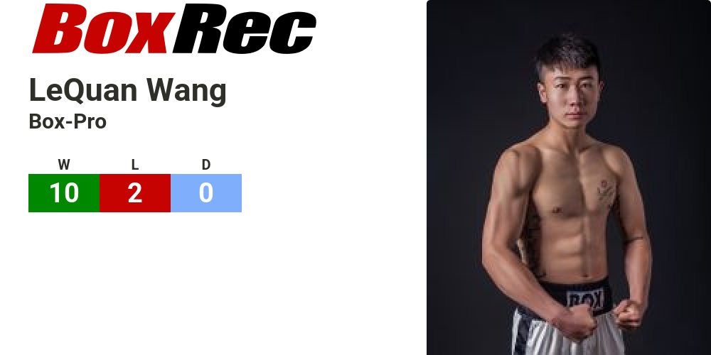 BoxRec: LeQuan Wang