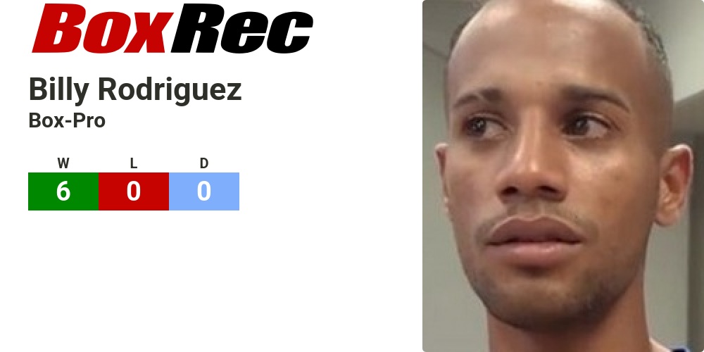 BoxRec: Billy Rodriguez