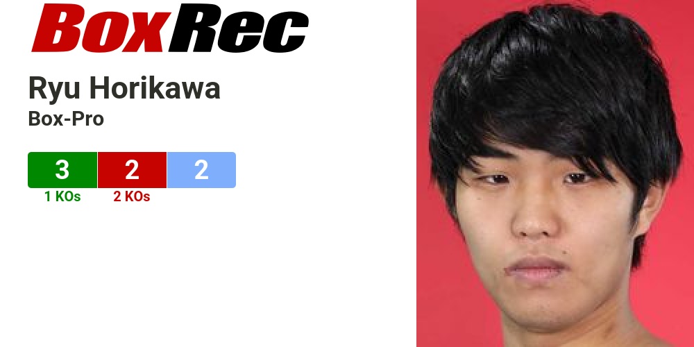 BoxRec: Ryu Horikawa
