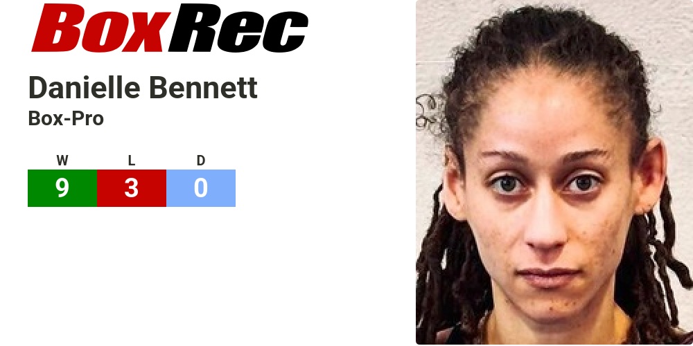 BoxRec: Danielle Bennett
