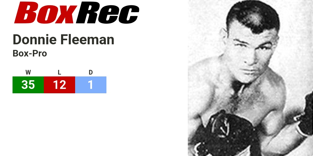 BoxRec: Donnie Fleeman
