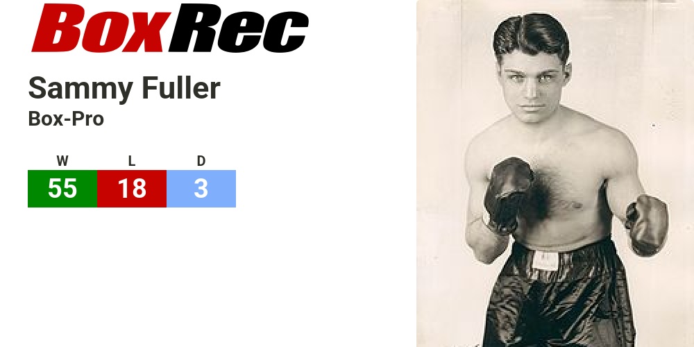 BoxRec: Sammy Fuller
