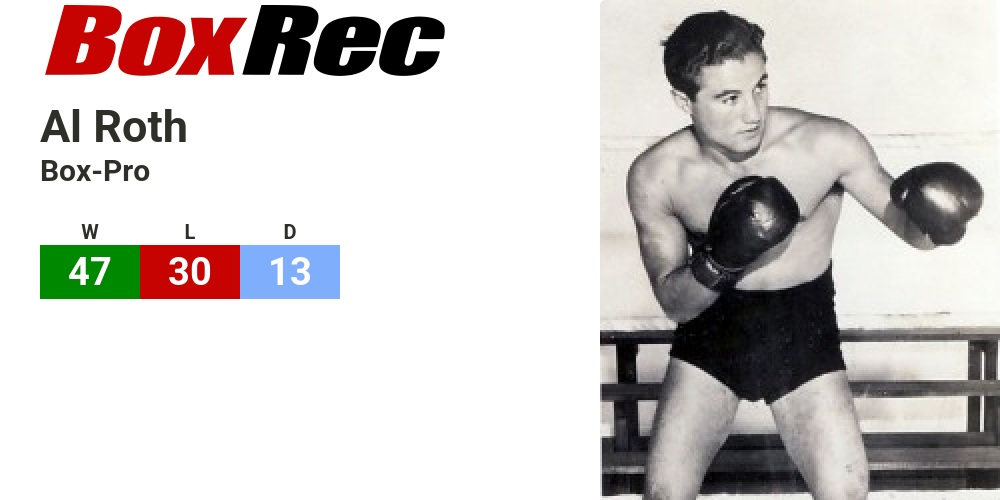 BoxRec: Al Roth