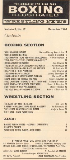 Table of Contents