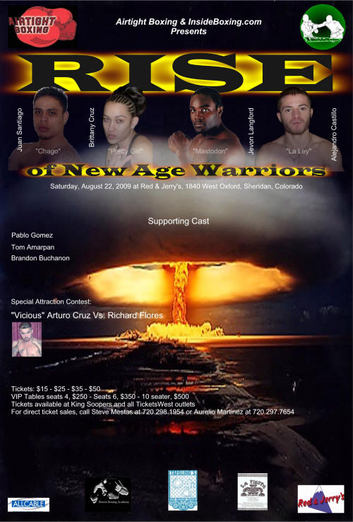 Juan Santiago vs. Brad Jackson BoxRec