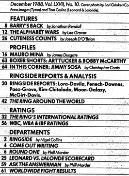 Table of Contents