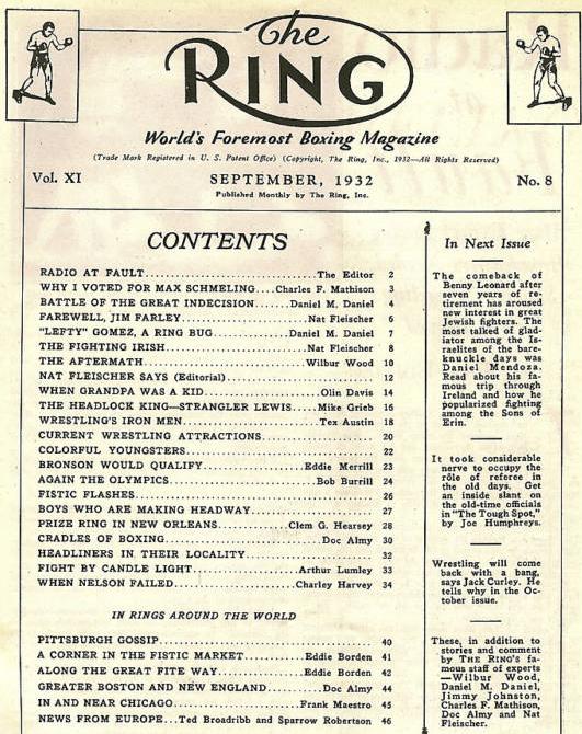 Table of Contents