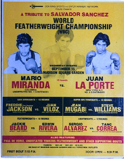 Juan Laporte vs. Mario Miranda - BoxRec