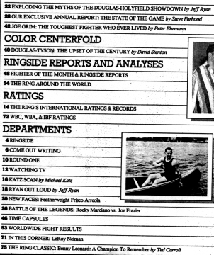 Table of Contents