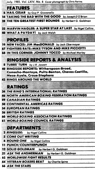 Table of Contents
