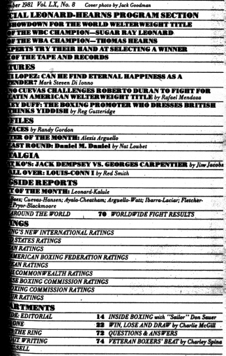 Table of Contents