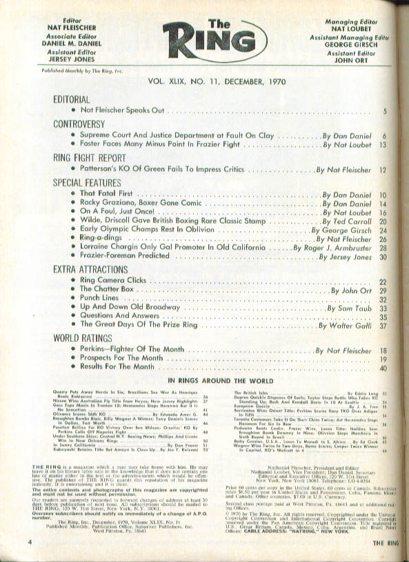 Table of Contents