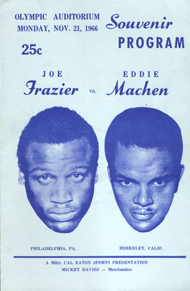 Joe Frazier vs. Eddie Machen - BoxRec