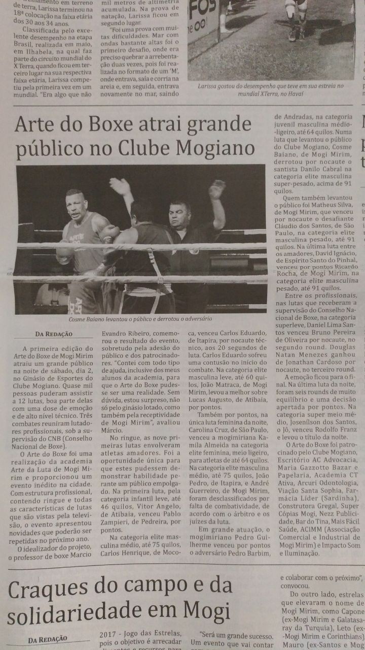 Newspaper Mogi Mirim Sao Paulo Brazil.jpg