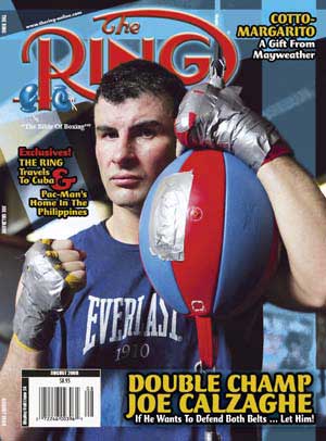 Cover with Joe Calzaghe