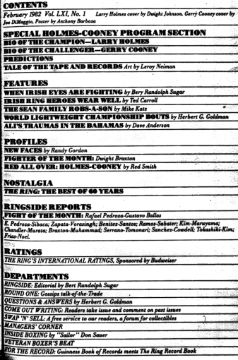 Table of Contents