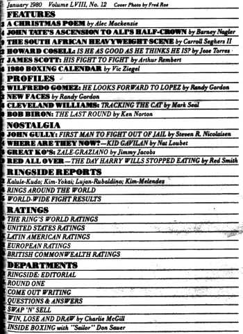 Table of Contents