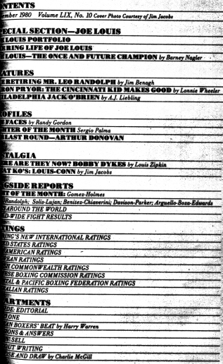 Table of Contents