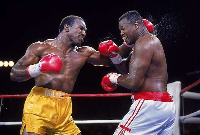 Evander Holyfield vs. Larry Holmes BoxRec