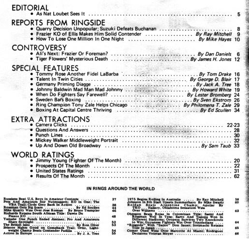 Table of Contents