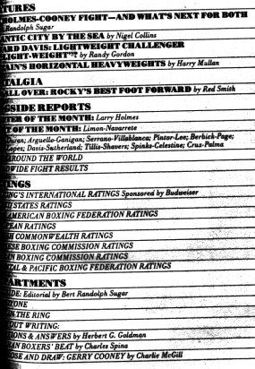 Table of Contents