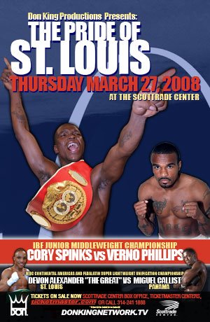 Cory Spinks vs. Verno Phillips BoxRec