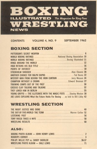 Table of Contents