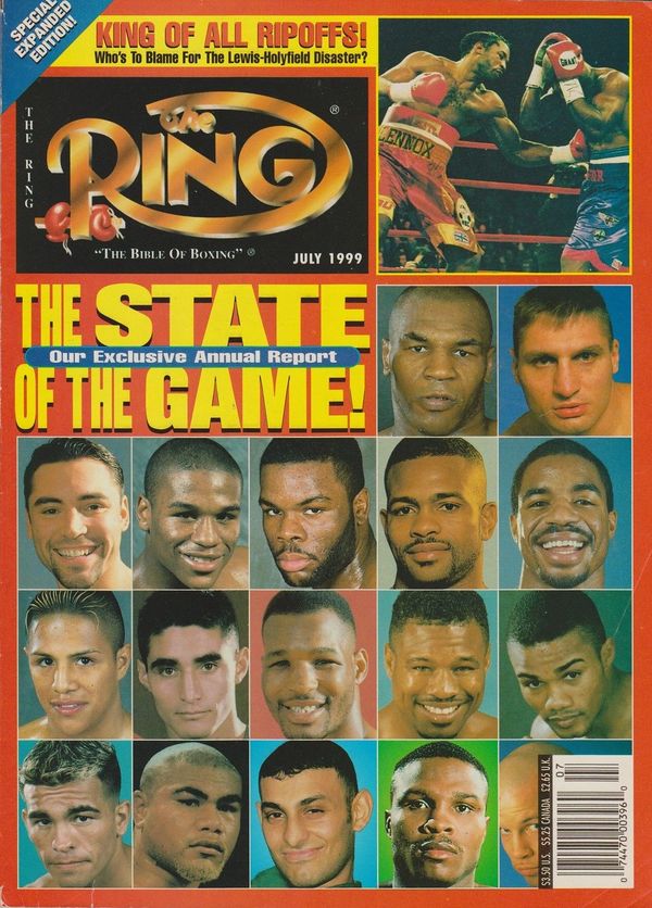 The Ring Magazine Covers 1999 BoxRec
