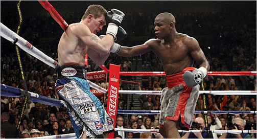 Floyd Mayweather Jr. vs. Ricky Hatton - BoxRec