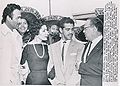 1957 Raul Macias Gilbert Roland Lupita Moran.JPG
